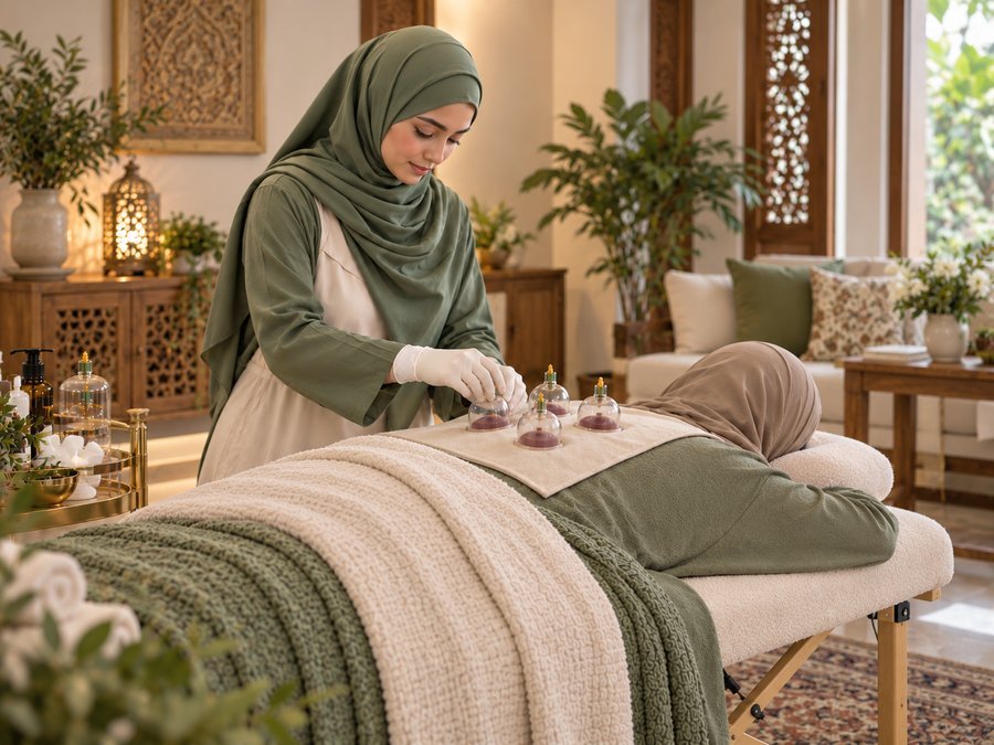 Massage relaksasi Muslimah Jogja